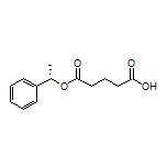 (S)-5-Oxo-5-(1-phenylethoxy)pentanoic Acid