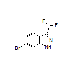 6-Bromo-3-(difluoromethyl)-7-methyl-1H-indazole
