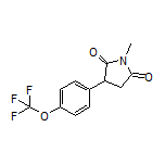 1-Methyl-3-[4-(trifluoromethoxy)phenyl]pyrrolidine-2,5-dione