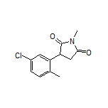 3-(5-Chloro-2-methylphenyl)-1-methylpyrrolidine-2,5-dione