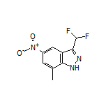 3-(Difluoromethyl)-7-methyl-5-nitro-1H-indazole