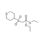 Diethyl [[(Tetrahydro-2H-pyran-4-yl)sulfonyl]methyl]phosphonate