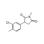3-(3-Chloro-4-methylphenyl)-1-methylpyrrolidine-2,5-dione