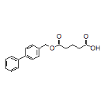5-(4-Biphenylylmethoxy)-5-oxopentanoic Acid