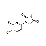 3-(4-Chloro-3-fluorophenyl)-1-methylpyrrolidine-2,5-dione
