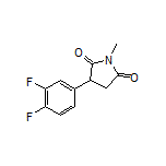 3-(3,4-Difluorophenyl)-1-methylpyrrolidine-2,5-dione