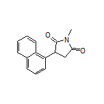 1-Methyl-3-(1-naphthyl)pyrrolidine-2,5-dione