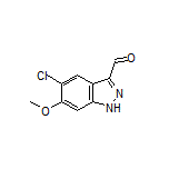 5-Chloro-6-methoxy-1H-indazole-3-carbaldehyde