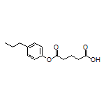 5-Oxo-5-(4-propylphenoxy)pentanoic Acid