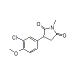 3-(3-Chloro-4-methoxyphenyl)-1-methylpyrrolidine-2,5-dione