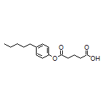 5-Oxo-5-(4-pentylphenoxy)pentanoic Acid