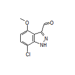 7-Chloro-4-methoxy-1H-indazole-3-carbaldehyde