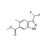 Methyl 3-(Difluoromethyl)-5-methyl-1H-indazole-6-carboxylate