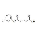 5-Oxo-5-(m-tolyloxy)pentanoic Acid