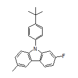 9-[4-(tert-Butyl)phenyl]-2-fluoro-6-methyl-9H-carbazole