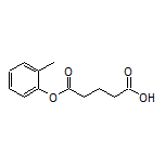 5-Oxo-5-(o-tolyloxy)pentanoic Acid