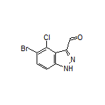 5-Bromo-4-chloro-1H-indazole-3-carbaldehyde