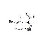 5-Bromo-4-chloro-3-(difluoromethyl)-1H-indazole