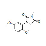 3-(2,5-Dimethoxyphenyl)-1-methylpyrrolidine-2,5-dione