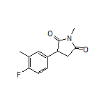 3-(4-Fluoro-3-methylphenyl)-1-methylpyrrolidine-2,5-dione