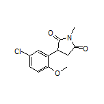 3-(5-Chloro-2-methoxyphenyl)-1-methylpyrrolidine-2,5-dione