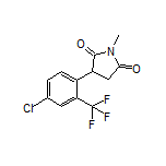 3-[4-Chloro-2-(trifluoromethyl)phenyl]-1-methylpyrrolidine-2,5-dione