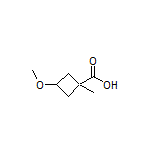 3-Methoxy-1-methylcyclobutanecarboxylic Acid