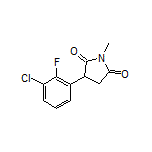 3-(3-Chloro-2-fluorophenyl)-1-methylpyrrolidine-2,5-dione