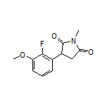 3-(2-Fluoro-3-methoxyphenyl)-1-methylpyrrolidine-2,5-dione