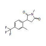 1-Methyl-3-[2-methyl-4-(trifluoromethyl)phenyl]pyrrolidine-2,5-dione