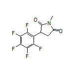 1-Methyl-3-(perfluorophenyl)pyrrolidine-2,5-dione