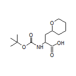 2-(Boc-amino)-3-(tetrahydro-2H-pyran-2-yl)propanoic Acid