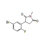 3-(5-Bromo-2-fluorophenyl)-1-methylpyrrolidine-2,5-dione