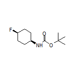 cis-N-Boc-4-fluorocyclohexanamine