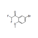1-(5-Bromo-2-methoxyphenyl)-2,2-difluoroethanone