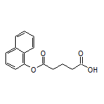 5-(Naphthalen-1-yloxy)-5-oxopentanoic Acid