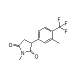 1-Methyl-3-[3-methyl-4-(trifluoromethyl)phenyl]pyrrolidine-2,5-dione