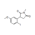 3-(2-Iodo-5-methoxyphenyl)-1-methylpyrrolidine-2,5-dione