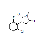3-(2-Chloro-6-fluorophenyl)-1-methylpyrrolidine-2,5-dione