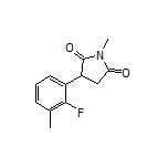 3-(2-Fluoro-3-methylphenyl)-1-methylpyrrolidine-2,5-dione