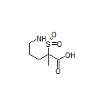 6-Methyl-1,2-thiazinane-6-carboxylic Acid 1,1-Dioxide