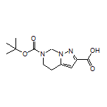 6-Boc-4,5,6,7-tetrahydropyrazolo[1,5-c]pyrimidine-2-carboxylic Acid