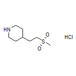 4-[2-(Methylsulfonyl)ethyl]piperidine Hydrochloride