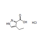 4-Ethyl-1H-pyrazole-3-carboxylic Acid Hydrochloride
