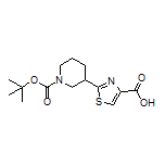 2-(1-Boc-3-piperidyl)thiazole-4-carboxylic Acid