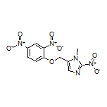 5-[(2,4-Dinitrophenoxy)methyl]-1-methyl-2-nitro-1H-imidazole