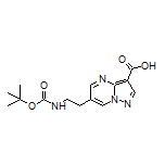 6-[2-(Boc-amino)ethyl]pyrazolo[1,5-a]pyrimidine-3-carboxylic Acid