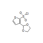 3-(1,3-Dioxolan-2-yl)thiophene-2-sulfonyl Chloride