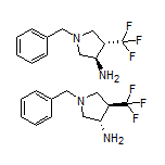 trans-1-Benzyl-4-(trifluoromethyl)pyrrolidin-3-amine