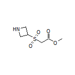 Methyl 2-(Azetidin-3-ylsulfonyl)acetate